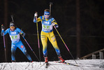 05.12.2020, xkvx, Biathlon IBU Weltcup Kontiolahti, Staffel Damen, v.l. Mona Brorsson (Sweden) in aktion / in action competes