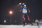 06.12.2020, xkvx, Biathlon IBU Weltcup Kontiolahti, Staffel Herren, v.l. Tarjei Boe (Norway) in aktion / in action competes