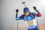 06.12.2020, xkvx, Biathlon IBU Weltcup Kontiolahti, Staffel Herren, v.l. Jeremy Finello (Switzerland) in aktion / in action competes