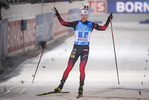 06.12.2020, xkvx, Biathlon IBU Weltcup Kontiolahti, Staffel Herren, v.l. Johannes Thingnes Boe (Norway) gewinnt die Goldmedaille / wins the gold medal