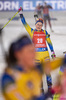 06.12.2020, xkvx, Biathlon IBU Weltcup Kontiolahti, Verfolgung Damen, v.l. Johanna Skottheim (Sweden) im Ziel / in the finish