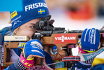 15.12.2020, xkvx, Biathlon IBU Weltcup Hochfilzen, Training Damen und Herren, v.l. Anna Magnusson (Sweden)  / 