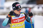 15.12.2020, xkvx, Biathlon IBU Weltcup Hochfilzen, Training Damen und Herren, v.l. Oscar Lombardot (France)  / 