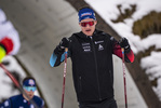 15.12.2020, xkvx, Biathlon IBU Weltcup Hochfilzen, Training Damen und Herren, v.l. Niklas Hartweg (Switzerland)  / 