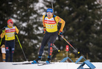 15.12.2020, xkvx, Biathlon IBU Weltcup Hochfilzen, Training Damen und Herren, v.l. Erik Lesser (Germany)  / 