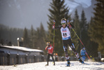 17.12.2020, xkvx, Biathlon IBU Weltcup Hochfilzen, Sprint Herren, v.l. Lucas Pitzer (Austria) in aktion / in action competes