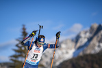 17.12.2020, xkvx, Biathlon IBU Weltcup Hochfilzen, Sprint Herren, v.l. Didier Bionaz (Italy) in aktion / in action competes