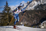 17.12.2020, xkvx, Biathlon IBU Weltcup Hochfilzen, Sprint Herren, v.l. Didier Bionaz (Italy) in aktion / in action competes