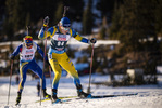 17.12.2020, xkvx, Biathlon IBU Weltcup Hochfilzen, Sprint Herren, v.l. Sebastian Samuelsson (Sweden) in aktion / in action competes