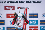 17.12.2020, xkvx, Biathlon IBU Weltcup Hochfilzen, Sprint Herren, v.l. Sturla Holm Laegreid (Norway) bei der Siegerehrung / at the medal ceremony
