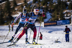 18.12.2020, xkvx, Biathlon IBU Weltcup Hochfilzen, Sprint Damen, v.l. Ingrid Landmark Tandrevold (Norway) in aktion / in action competes