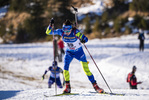 18.12.2020, xkvx, Biathlon IBU Weltcup Hochfilzen, Sprint Damen, v.l. Iryna Kryuko (Belarus) in aktion / in action competes