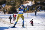 18.12.2020, xkvx, Biathlon IBU Weltcup Hochfilzen, Sprint Damen, v.l. Elvira Oeberg (Sweden) in aktion / in action competes