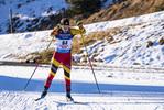 18.12.2020, xkvx, Biathlon IBU Weltcup Hochfilzen, Sprint Damen, v.l. Lotte Lie (Belgium) in aktion / in action competes