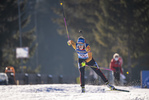 18.12.2020, xkvx, Biathlon IBU Weltcup Hochfilzen, Sprint Damen, v.l. Anna Weidel (Germany) in aktion / in action competes