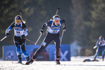 18.12.2020, xkvx, Biathlon IBU Weltcup Hochfilzen, Sprint Damen, v.l. Ukaleq Astri Slettemark (Greenland) in aktion / in action competes