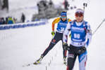08.01.2020, xkvx, Biathlon IBU Weltcup Oberhof, Sprint Damen, v.l. Franziska Preuss (Germany) im Ziel / in the finish