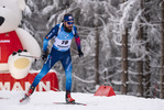 08.01.2020, xkvx, Biathlon IBU Weltcup Oberhof, Sprint Herren, v.l. Benjamin Weger (Switzerland) in aktion / in action competes