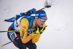 08.01.2020, xkvx, Biathlon IBU Weltcup Oberhof, Sprint Herren, v.l. Simon Schempp (Germany) in aktion / in action competes
