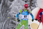 08.01.2020, xkvx, Biathlon IBU Weltcup Oberhof, Sprint Herren, v.l. Alex Cisar (Slovenia) in aktion / in action competes