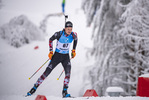 08.01.2020, xkvx, Biathlon IBU Weltcup Oberhof, Sprint Herren, v.l. Harald Lemmerer (Austria) in aktion / in action competes