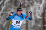08.01.2020, xkvx, Biathlon IBU Weltcup Oberhof, Sprint Herren, v.l. Emilien Claude (France) in aktion / in action competes