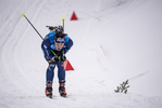 08.01.2020, xkvx, Biathlon IBU Weltcup Oberhof, Sprint Herren, v.l. Tommaso Giacomel (Italy) in aktion / in action competes