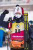 08.01.2020, xkvx, Biathlon IBU Weltcup Oberhof, Sprint Herren, v.l. Johannes Thingnes Boe (Norway) nach dem Wettkampf / after the competition