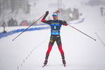 09.01.2020, xkvx, Biathlon IBU Weltcup Oberhof, Verfolgung Herren, v.l. Sturla Holm Laegreid (Norway)  / 