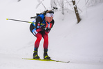 09.01.2020, xkvx, Biathlon IBU Weltcup Oberhof, Verfolgung Herren, v.l. Johannes Dale (Norway)  / 