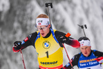 09.01.2020, xkvx, Biathlon IBU Weltcup Oberhof, Verfolgung Herren, v.l. Johannes Thingnes Boe (Norway)  / 