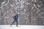 12.01.2020, xkvx, Biathlon IBU Weltcup Oberhof, Training Damen und Herren, v.l. Lukas Hofer (Italy)  / 