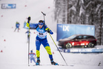 13.01.2020, xkvx, Biathlon IBU Weltcup Oberhof, Sprint Herren, v.l. Maksim Varabei (Belarus) in aktion / in action competes