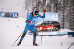 13.01.2020, xkvx, Biathlon IBU Weltcup Oberhof, Sprint Herren, v.l. Fabien Claude (France) in aktion / in action competes