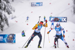 13.01.2020, xkvx, Biathlon IBU Weltcup Oberhof, Sprint Herren, v.l. Philipp Horn (Germany) in aktion / in action competes