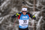 13.01.2020, xkvx, Biathlon IBU Weltcup Oberhof, Sprint Herren, v.l. Scott Gow (Canada) in aktion / in action competes