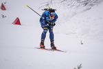 13.01.2020, xkvx, Biathlon IBU Weltcup Oberhof, Sprint Herren, v.l. Tommaso Giacomel (Italy) in aktion / in action competes
