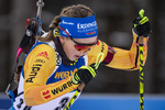 14.01.2020, xkvx, Biathlon IBU Weltcup Oberhof, Sprint Damen, v.l. Franziska Preuss (Germany) in aktion / in action competes