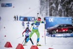 14.01.2020, xkvx, Biathlon IBU Weltcup Oberhof, Sprint Damen, v.l. Nika Vindisar (Slovenia) in aktion / in action competes