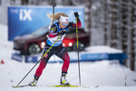 14.01.2020, xkvx, Biathlon IBU Weltcup Oberhof, Sprint Damen, v.l. Tiril Eckhoff (Norway) in aktion / in action competes