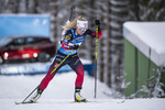 14.01.2020, xkvx, Biathlon IBU Weltcup Oberhof, Sprint Damen, v.l. Tiril Eckhoff (Norway) in aktion / in action competes