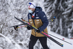 14.01.2020, xkvx, Biathlon IBU Weltcup Oberhof, Sprint Damen, v.l. Sverre W. Kaas (Norway) schaut / looks on