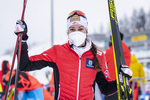 14.01.2020, xkvx, Biathlon IBU Weltcup Oberhof, Sprint Damen, v.l. Julia Schwaiger (Austria) nach dem Wettkampf / after the competition