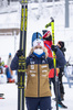 14.01.2020, xkvx, Biathlon IBU Weltcup Oberhof, Sprint Damen, v.l. Tiril Eckhoff (Norway) nach dem Wettkampf / after the competition