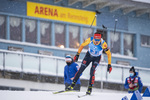 15.01.2020, xkvx, Biathlon IBU Weltcup Oberhof, Staffel Herren, v.l. Philipp Horn (Germany)  / 