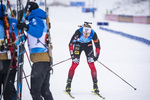 15.01.2020, xkvx, Biathlon IBU Weltcup Oberhof, Staffel Herren, v.l. Johannes Thingnes Boe (Norway)  / 