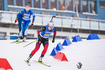 16.01.2020, xkvx, Biathlon IBU Weltcup Oberhof, Staffel Damen, v.l. Tiril Eckhoff (Norway)  / 