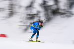 16.01.2020, xkvx, Biathlon IBU Weltcup Oberhof, Staffel Damen, v.l. Justine Braisaz-Bouchet (France)  / 