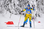 16.01.2020, xkvx, Biathlon IBU Weltcup Oberhof, Staffel Damen, v.l. Elvira Oeberg (Sweden)  / 