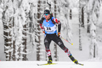 17.01.2020, xkvx, Biathlon IBU Weltcup Oberhof, Massenstart Herren, v.l. David Komatz (Austria)  / 